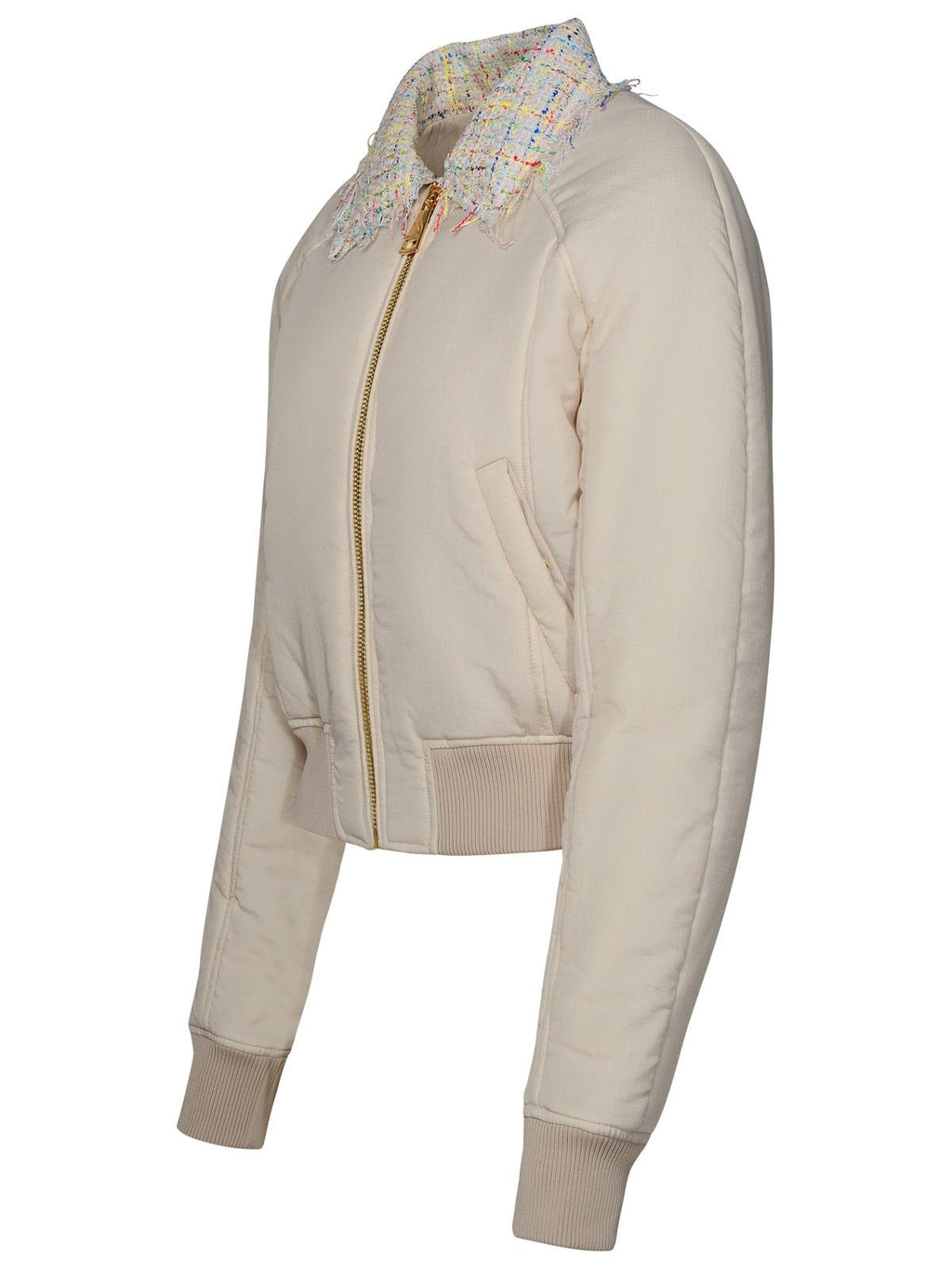 Khrisjoy Beige Polyamide Jacket Women