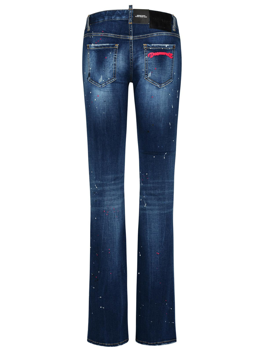 Dsquared2 Blue Cotton Jeans Women