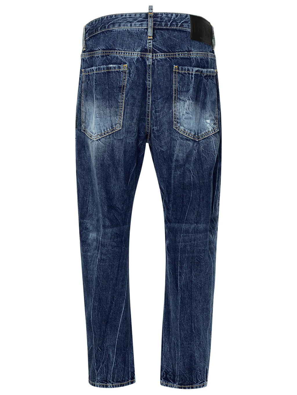Dsquared2 Blue Cotton Jeans Men