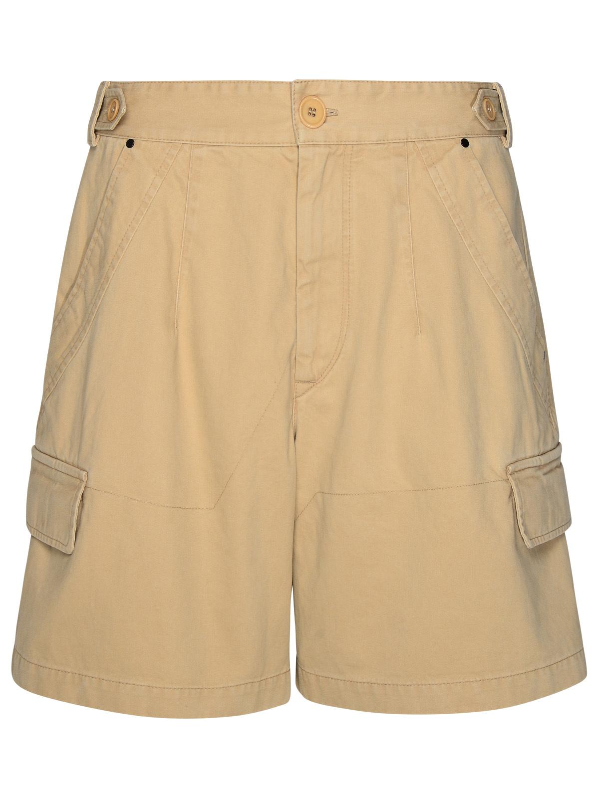 Isabel Marant 'Lisette' Beige Cotton Shorts Women