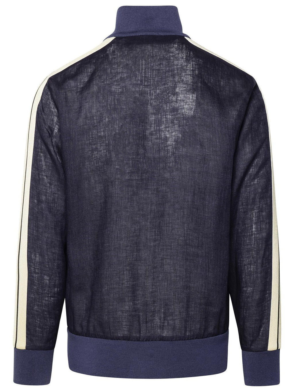 Palm Angels Blue Linen Sporty Jacket Men