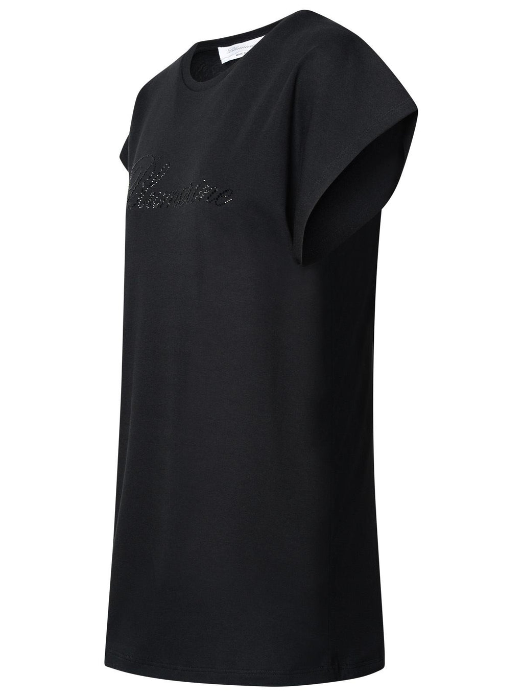 Blumarine Black Cotton T-Shirt Women