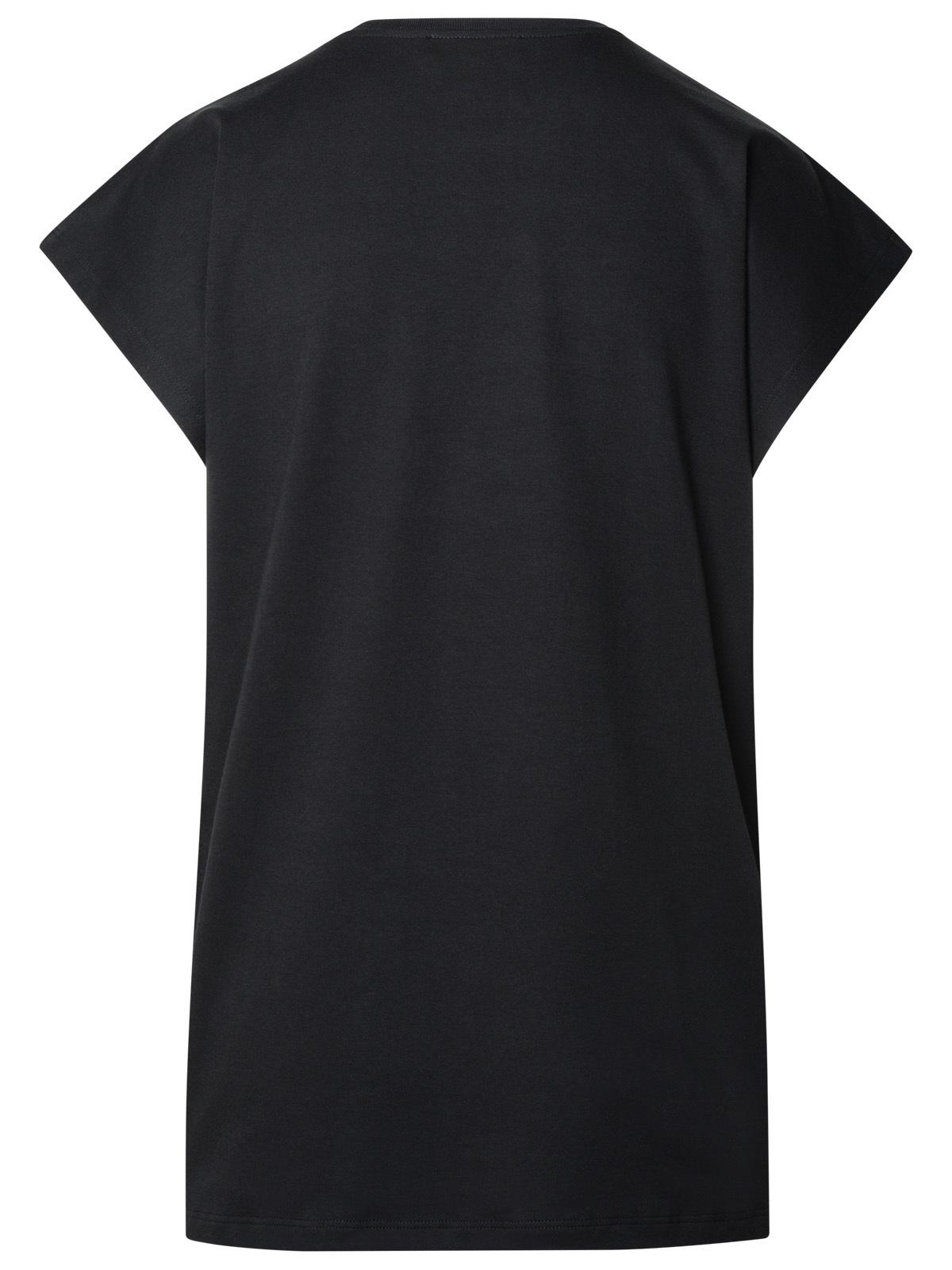 Blumarine Black Cotton T-Shirt Women