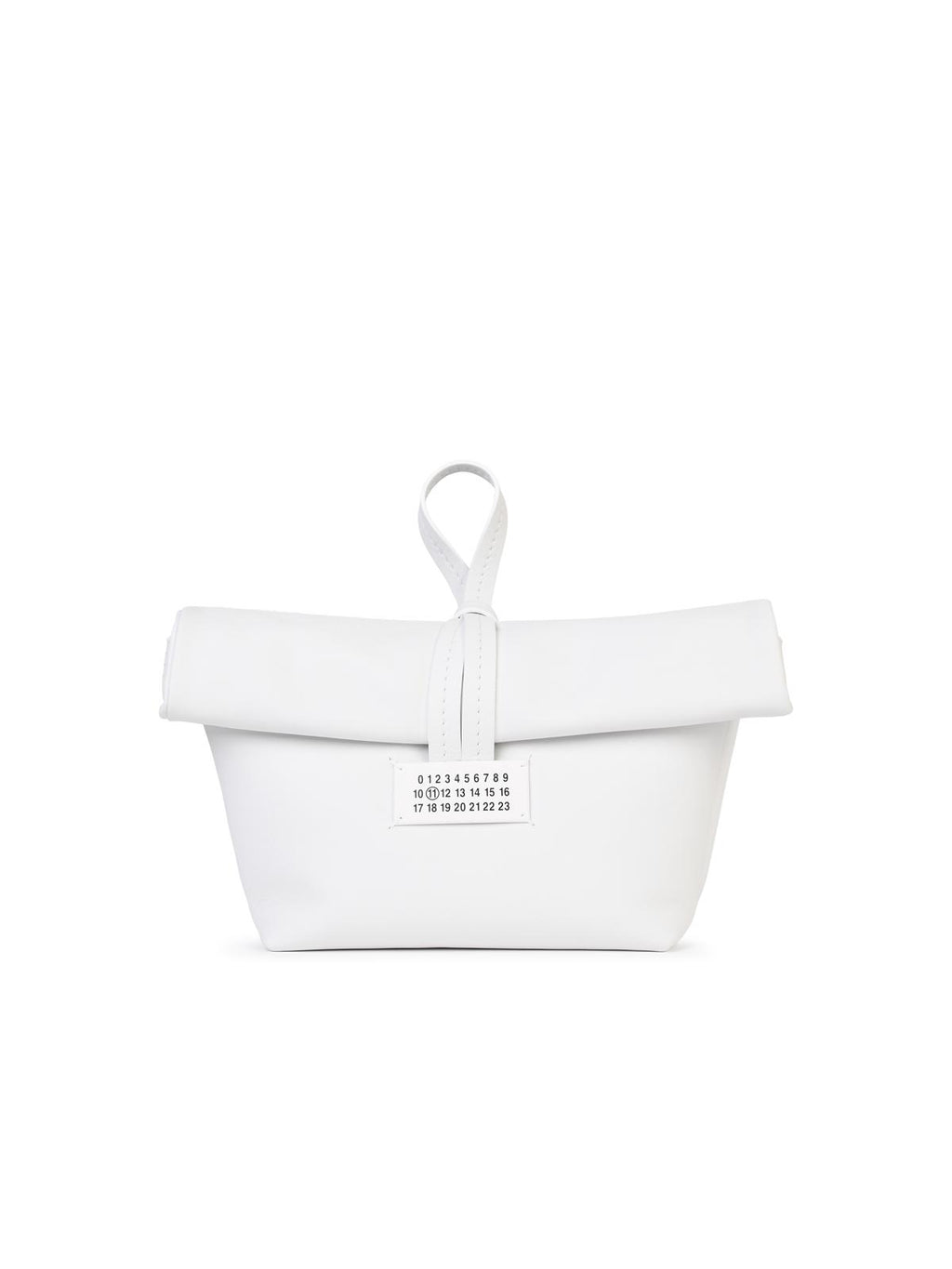 Maison Margiela White Leather Clutch Women
