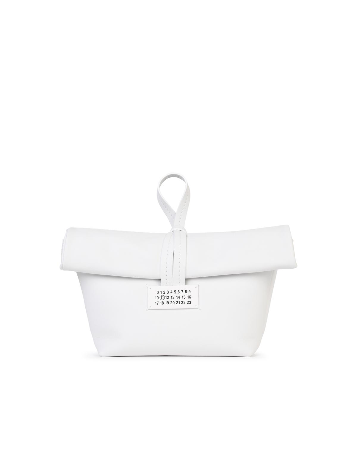 Maison Margiela White Leather Clutch Women