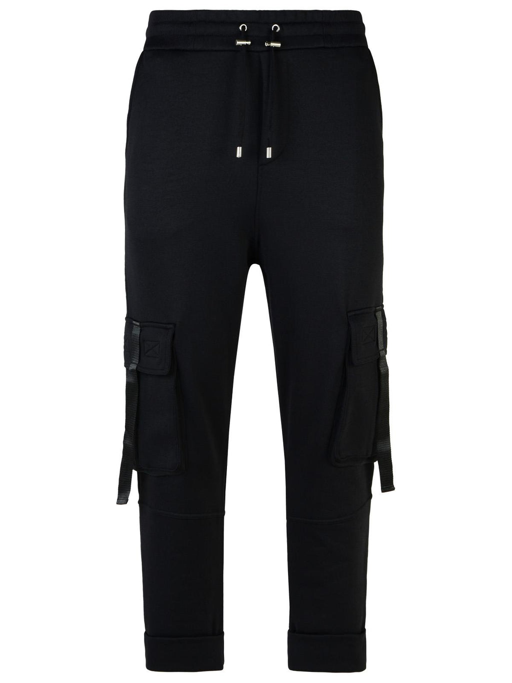 Balmain 'Jogger' Black Cotton Blend Pants Men