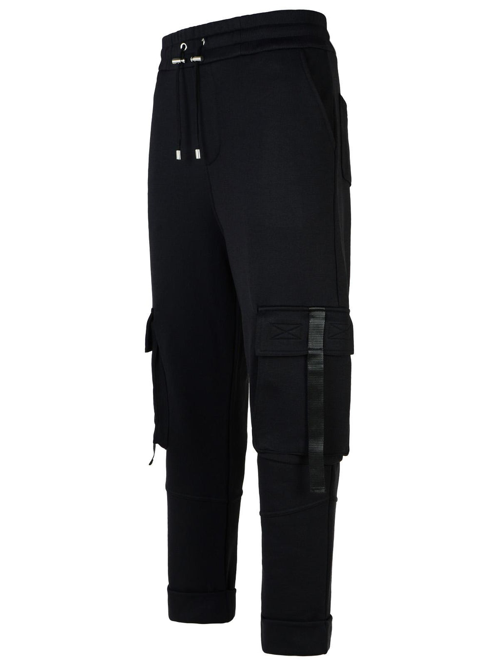 Balmain 'Jogger' Black Cotton Blend Pants Men