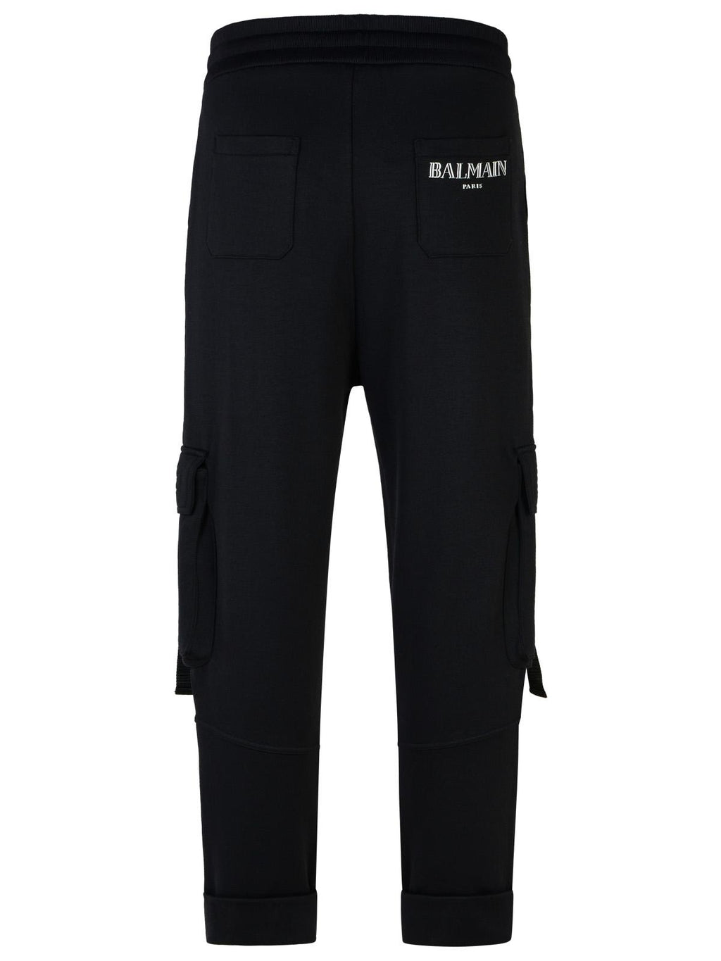 Balmain 'Jogger' Black Cotton Blend Pants Men