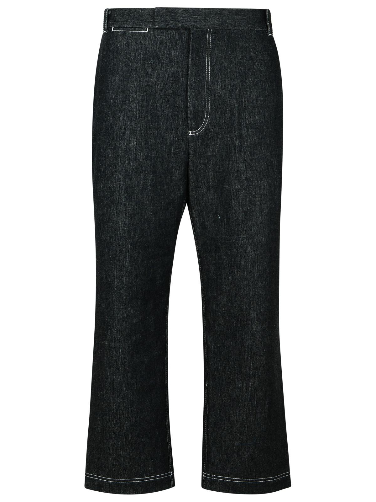 Thom Browne Black Cotton Trousers Men