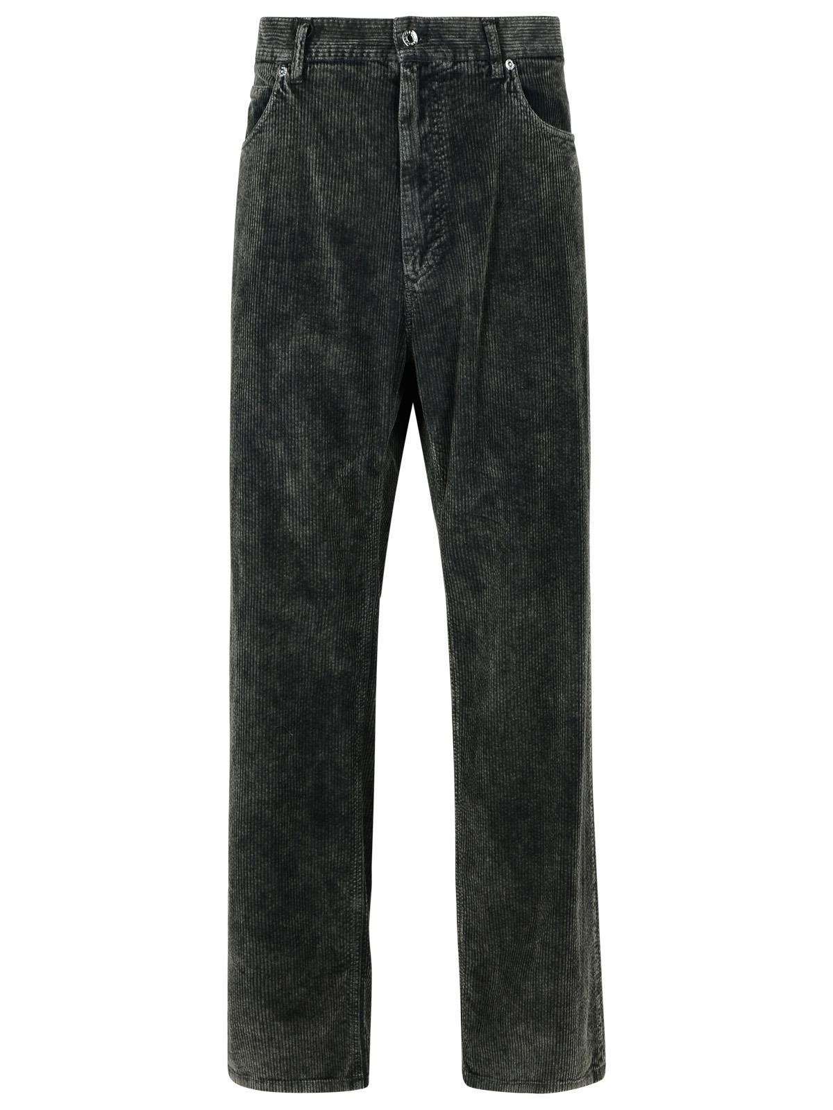 Dolce & Gabbana Black Cotton Trousers Men