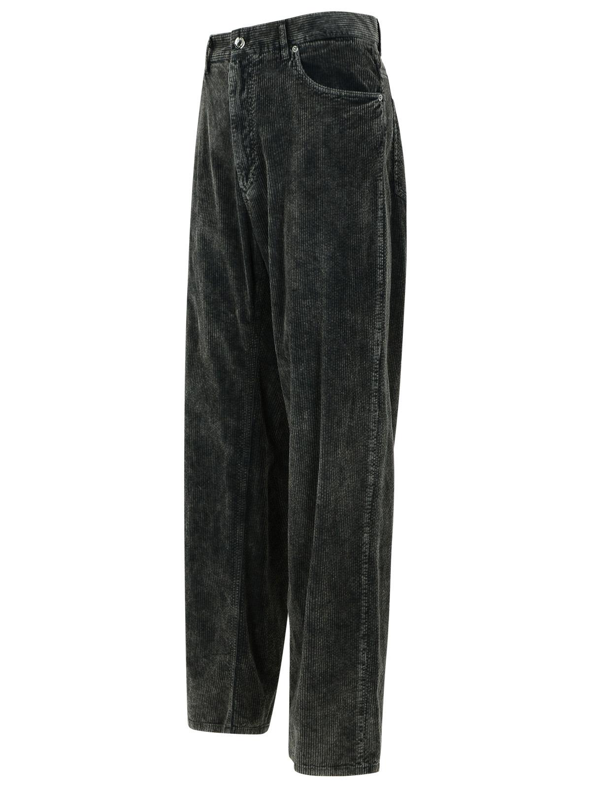 Dolce & Gabbana Black Cotton Trousers Men