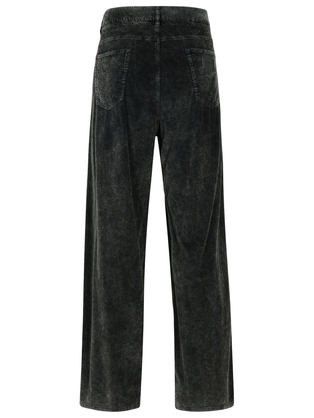 Dolce & Gabbana Black Cotton Trousers Men