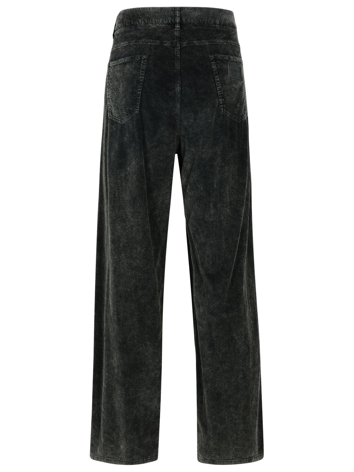 Dolce & Gabbana Black Cotton Trousers Men