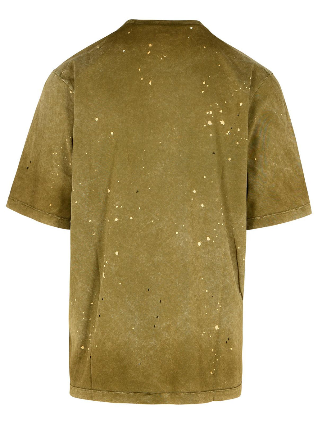 Dsquared2 Green Cotton T-Shirt Men