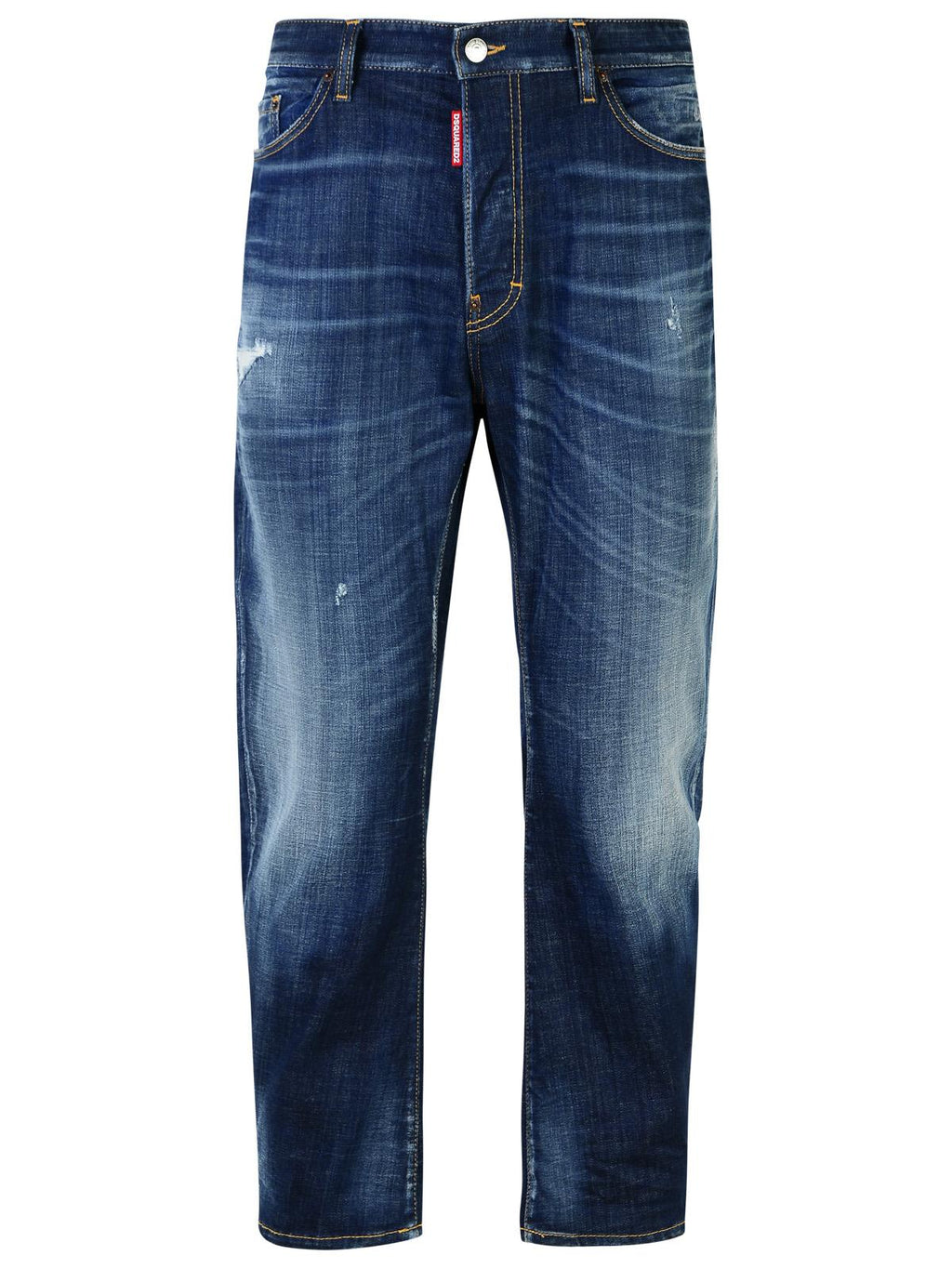 Dsquared2 'Bro' Blue Cotton Jeans Men