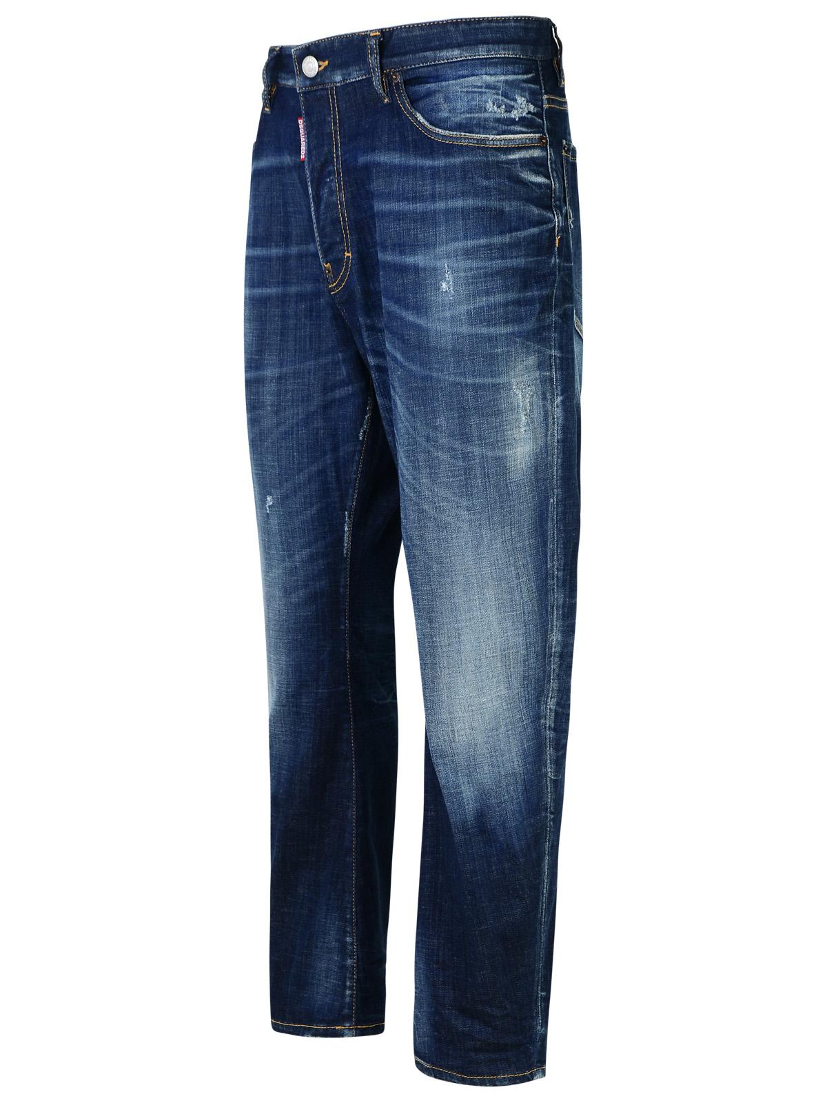 Dsquared2 'Bro' Blue Cotton Jeans Men
