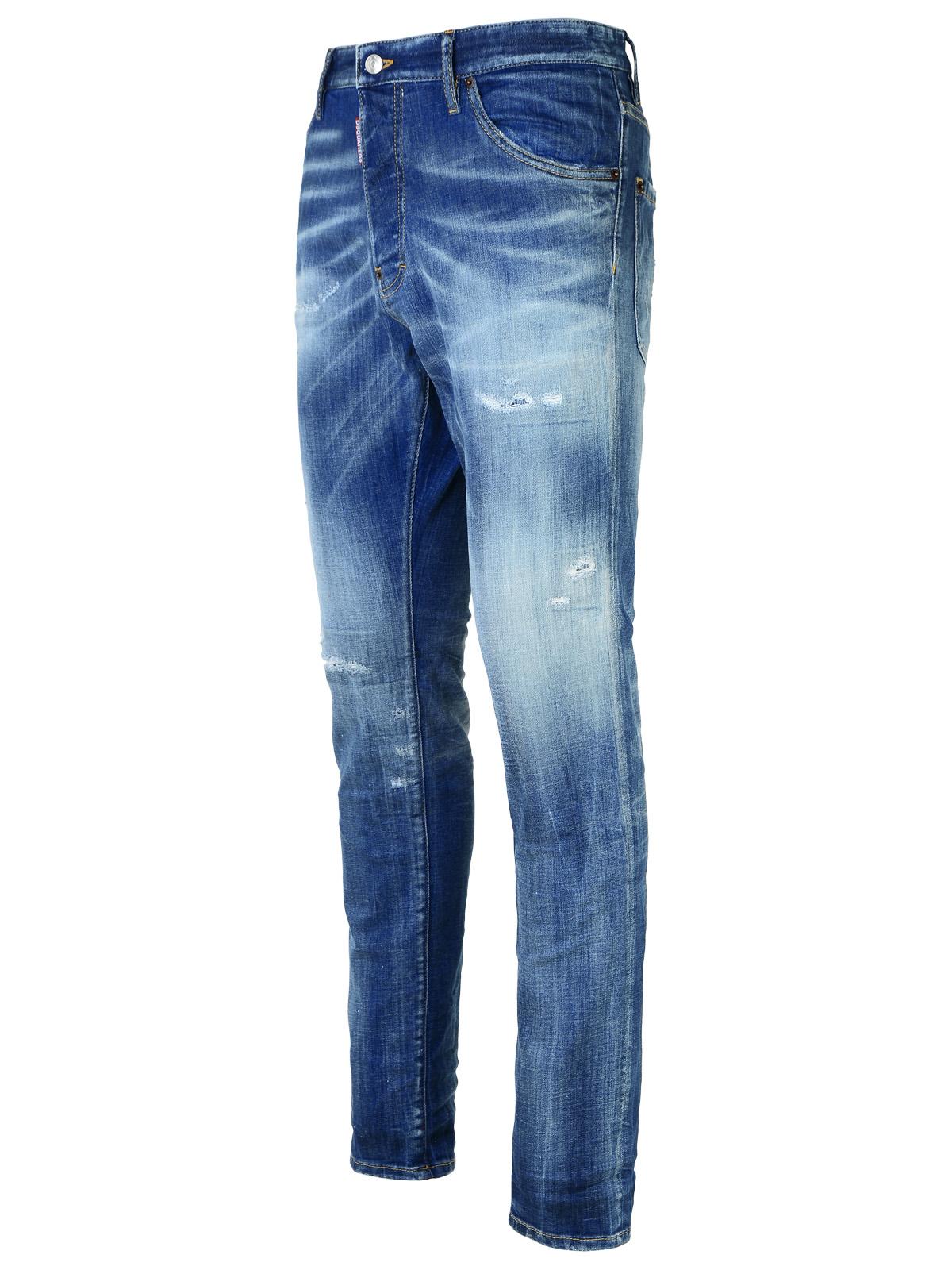 Dsquared2 'Cool Guy' Blue Cotton Denim Jeans Men