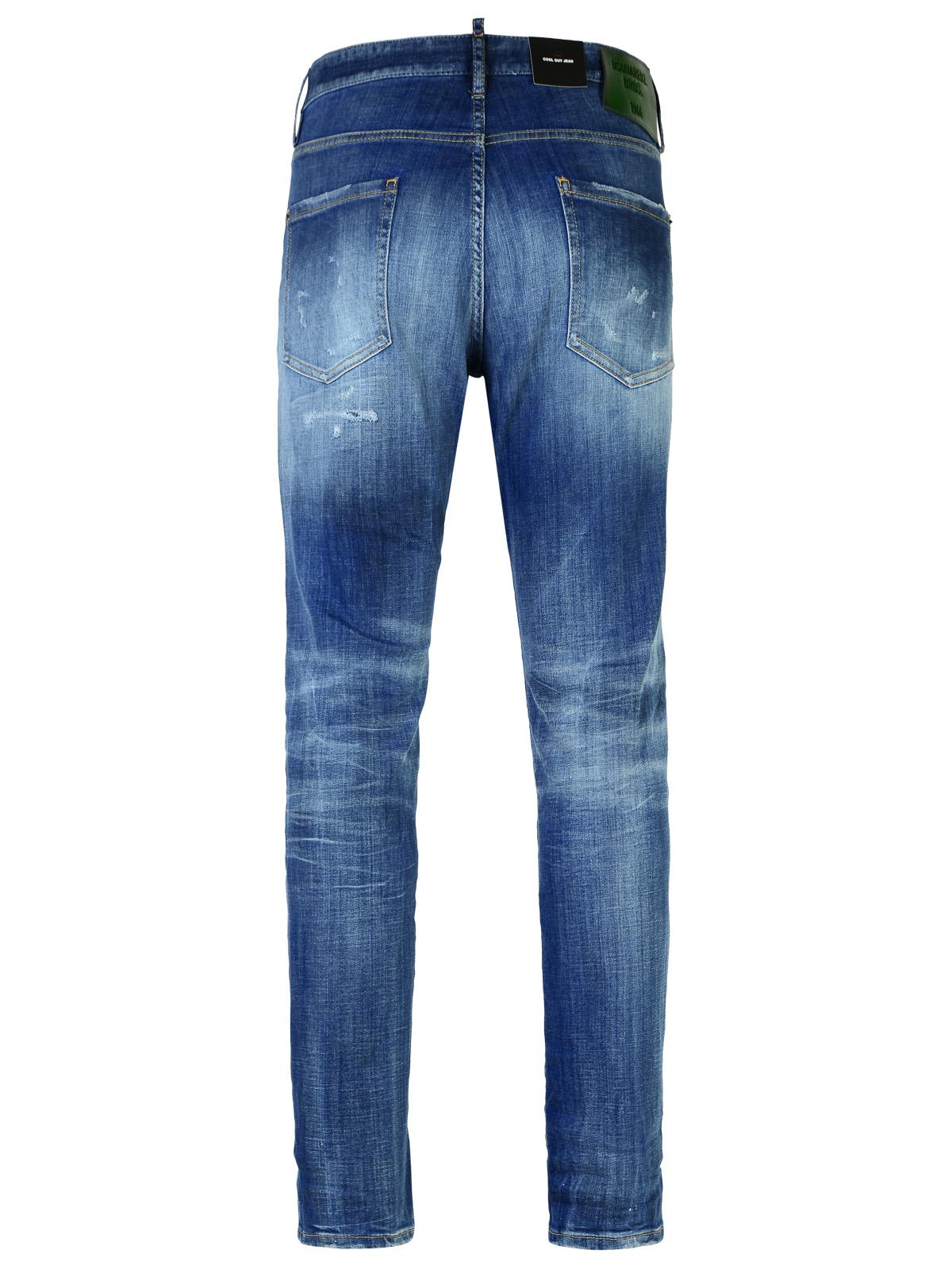 Dsquared2 'Cool Guy' Blue Cotton Denim Jeans Men
