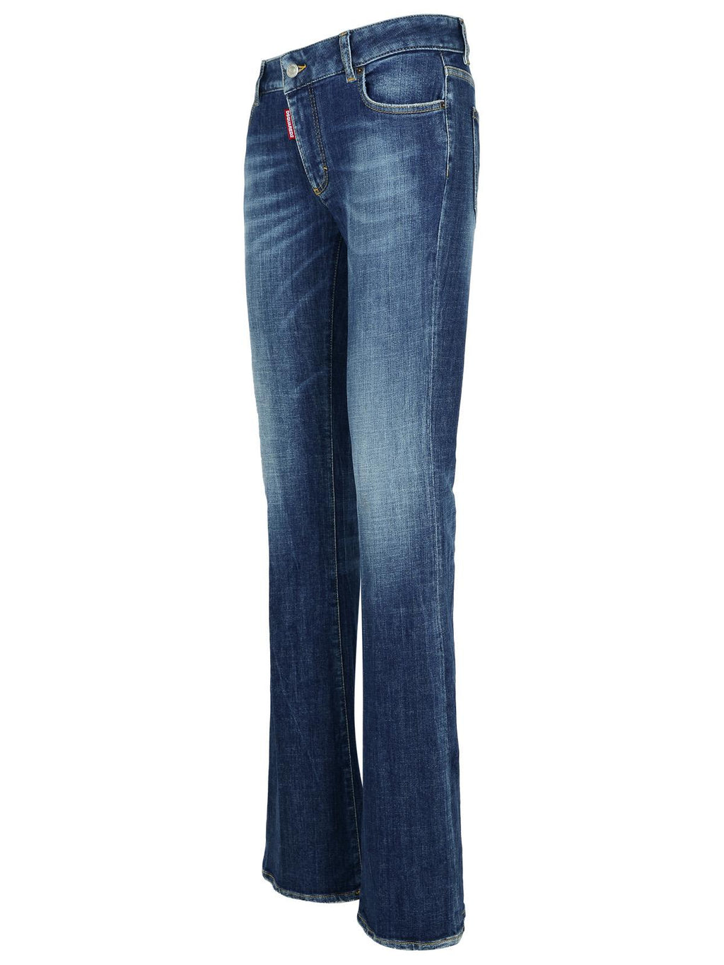 Dsquared2 'Flare' Navy Denim Jeans Women