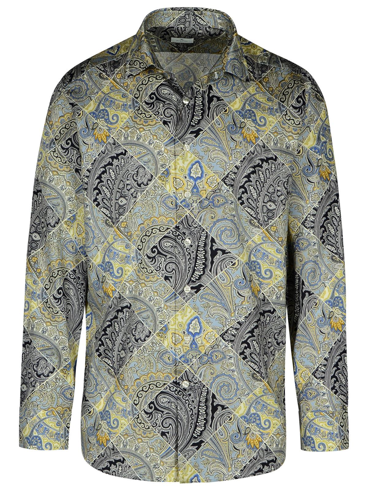 Etro 'Roma' Multicolor Cotton Shirt Men