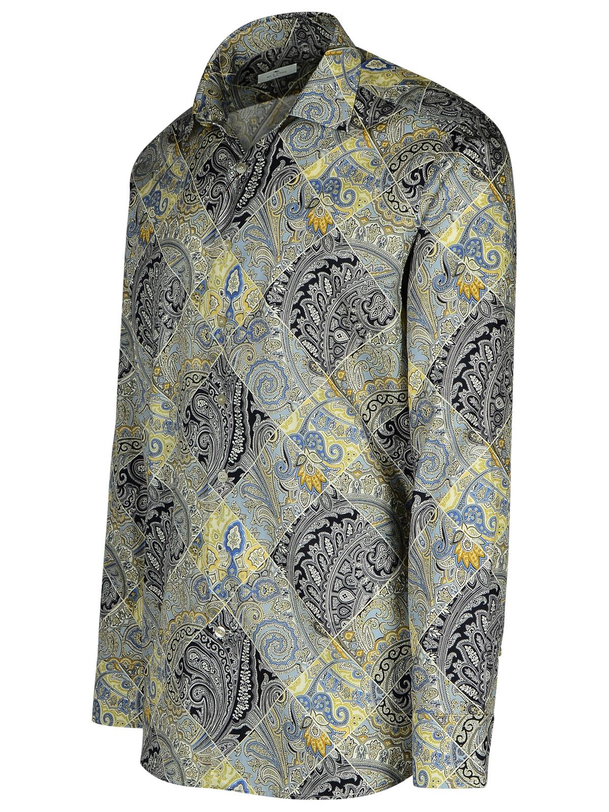 Etro 'Roma' Multicolor Cotton Shirt Men