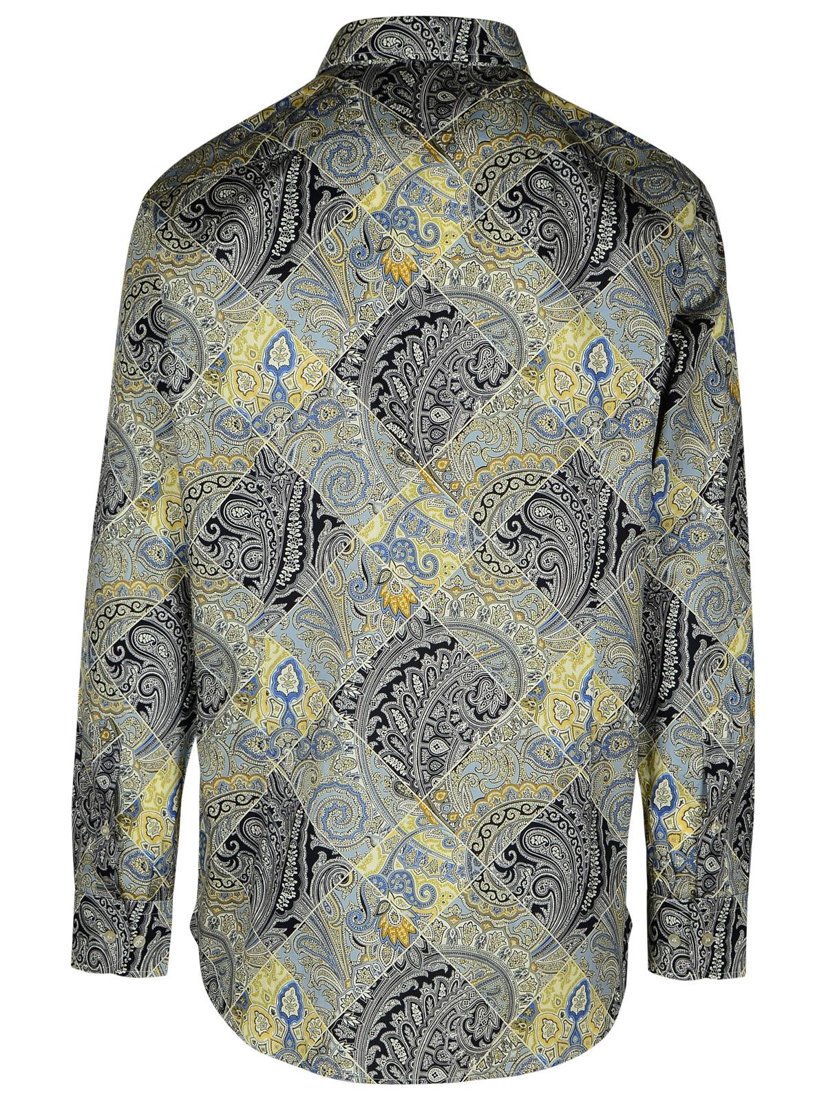 Etro 'Roma' Multicolor Cotton Shirt Men
