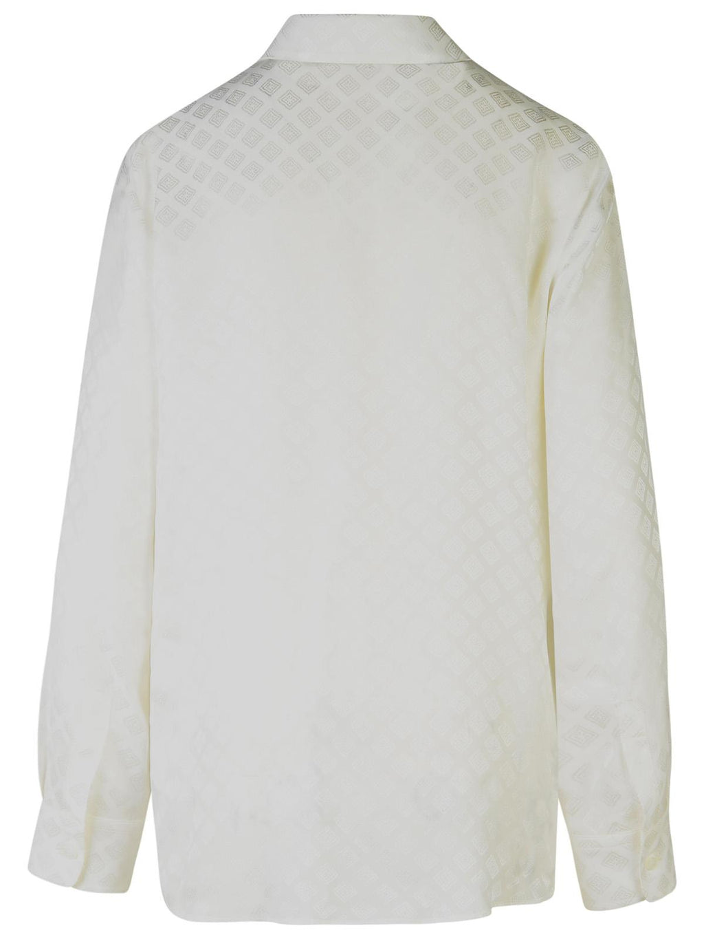 Etro White Silk Blend Shirt Women