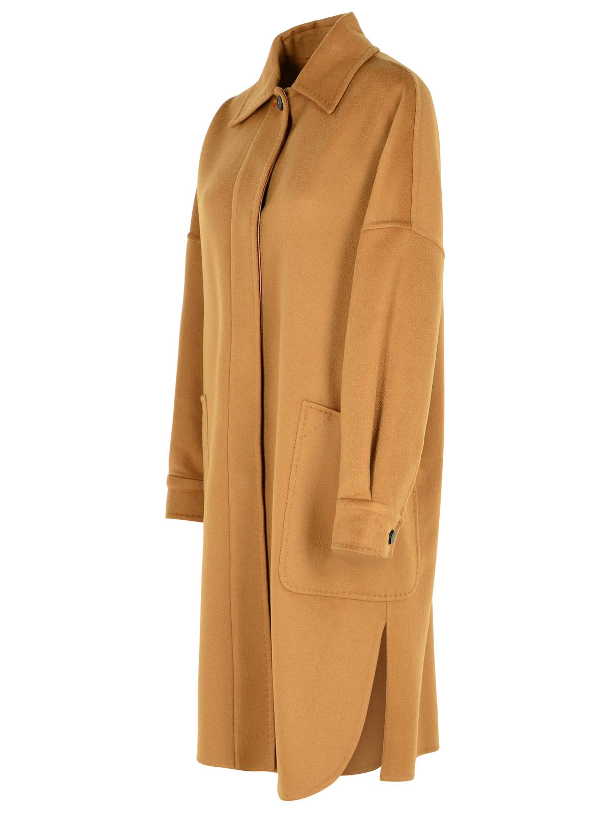 Max Mara 'Baruffa' Brown Cashmere Coat Women