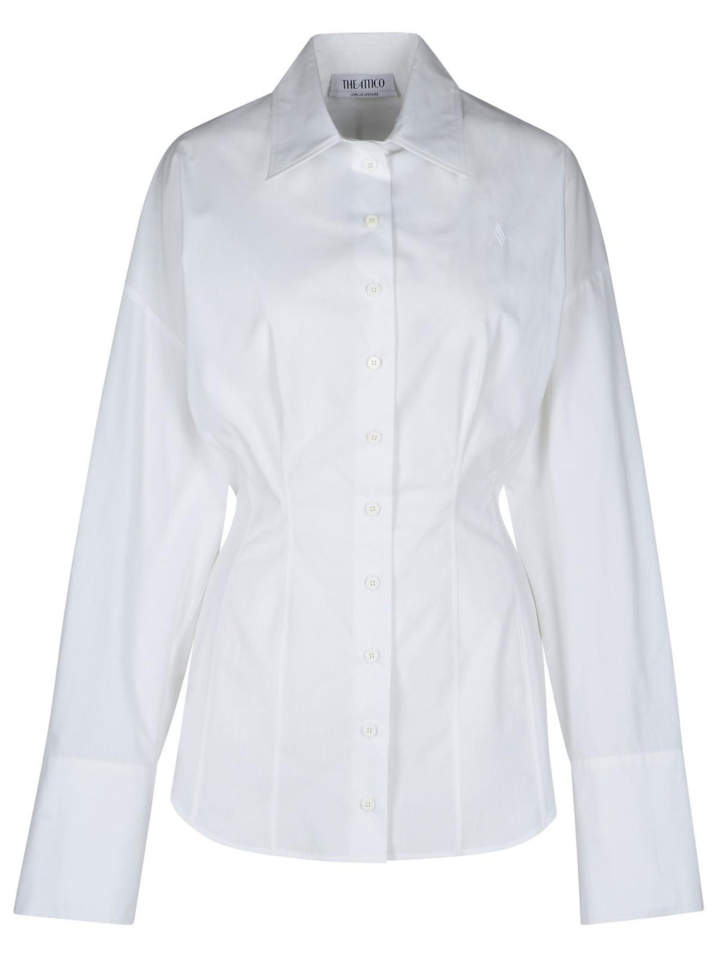 The Attico White Cotton Shirt Women