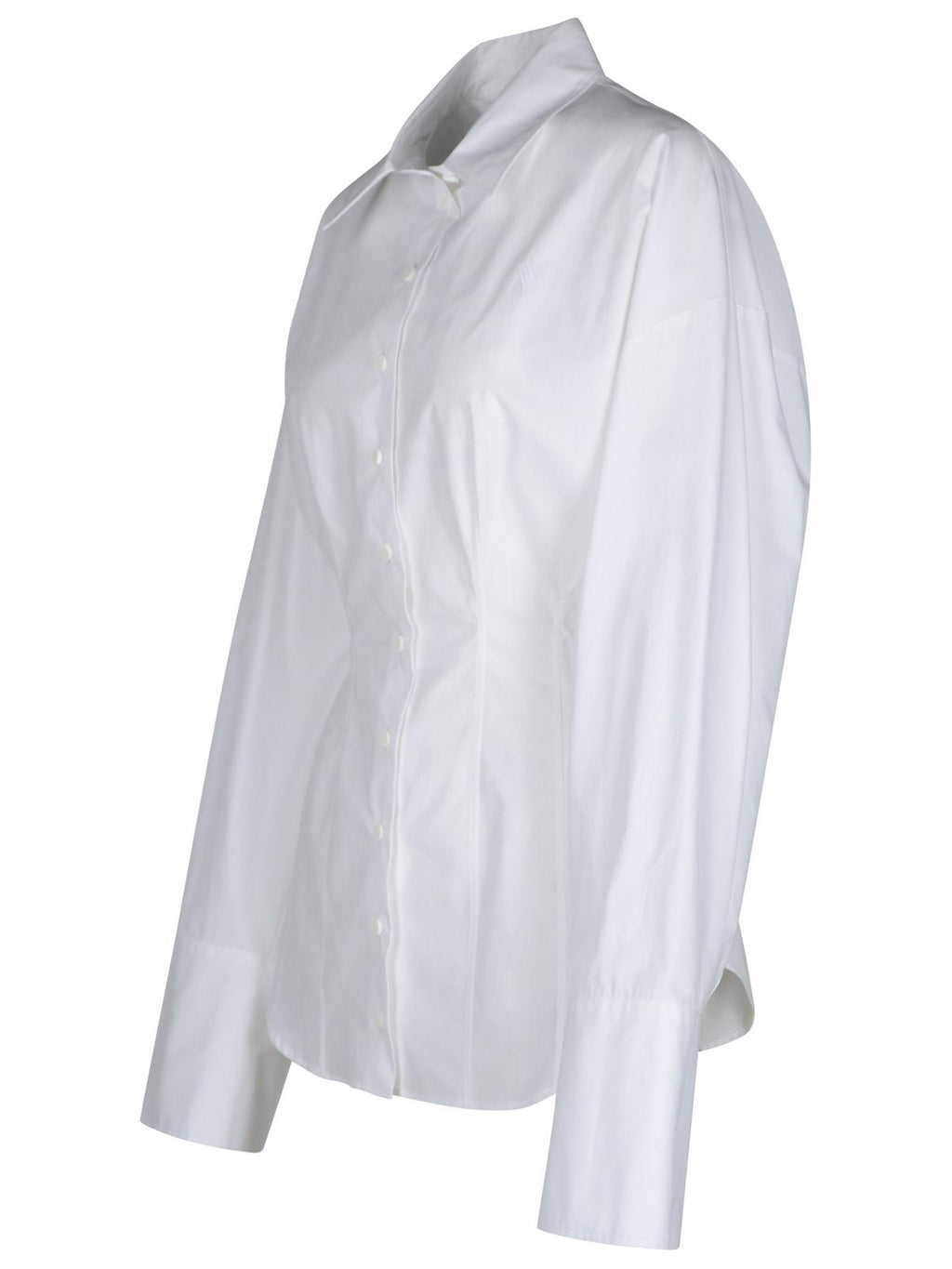 The Attico White Cotton Shirt Women