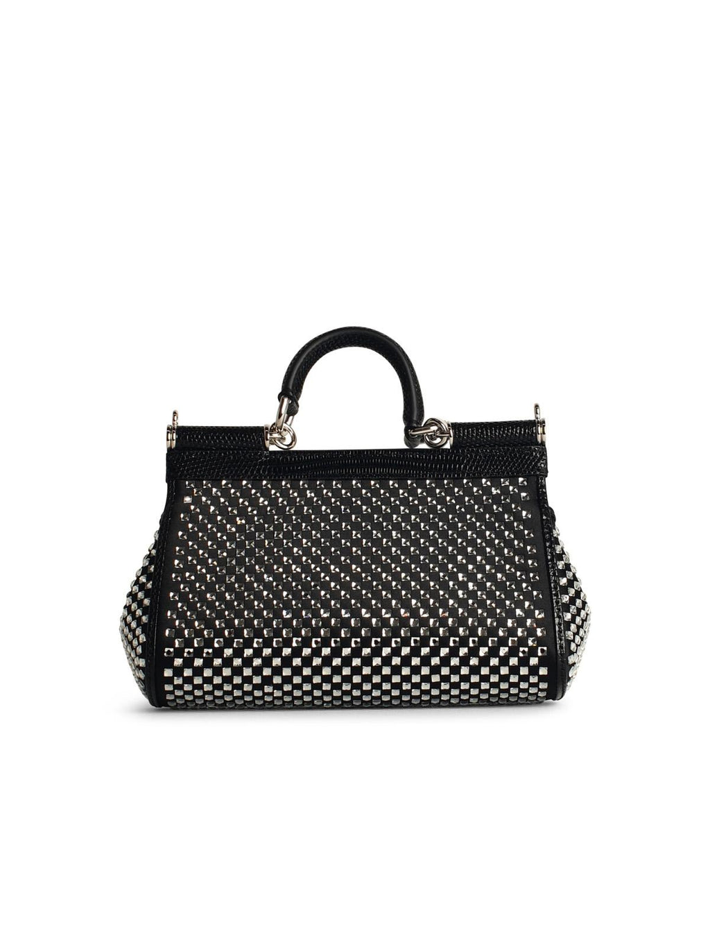 Dolce & Gabbana Black Viscose Blend Bag Women