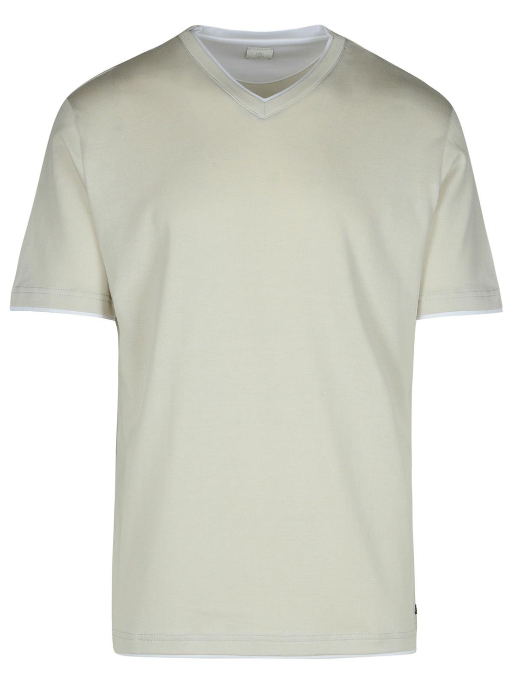 Eleventy Gray Cotton T-Shirt Men