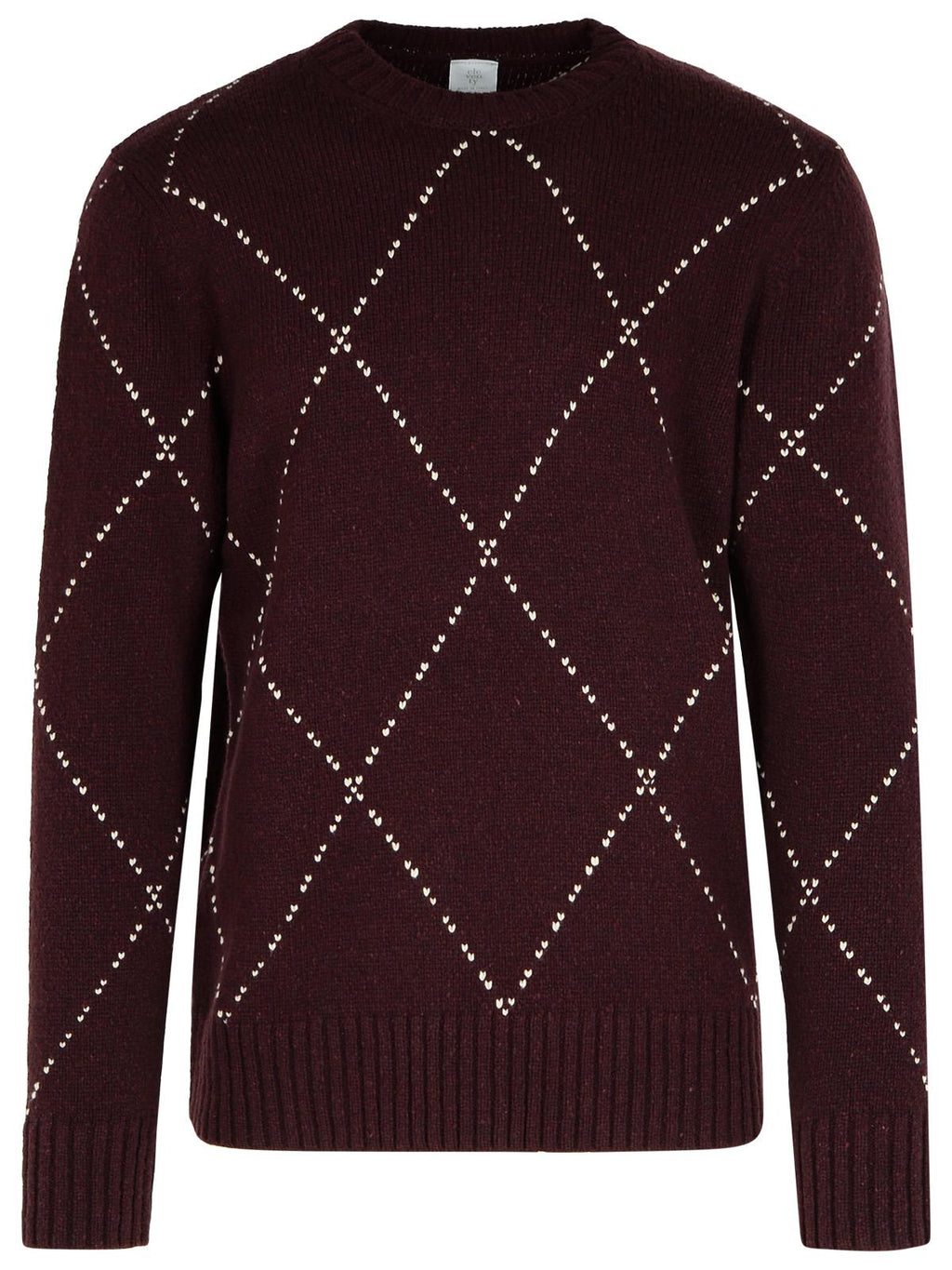 Eleventy Bardeaux Wool Sweater Men