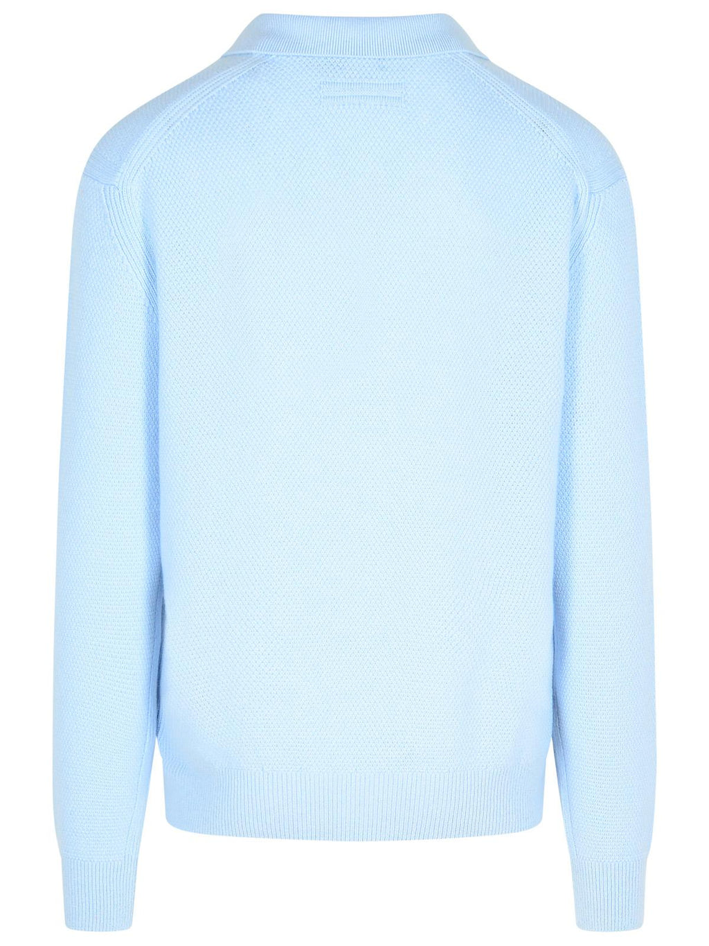 Zegna Light Blue Cashmere Sweater Men