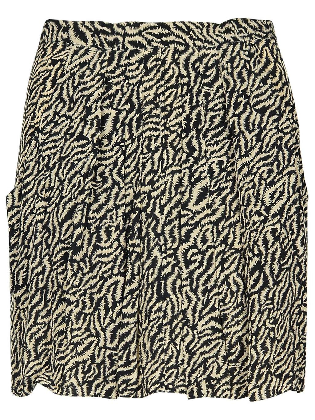 Isabel Marant Etoile 'Violaine' Two-Tone Viscose Miniskirt Women