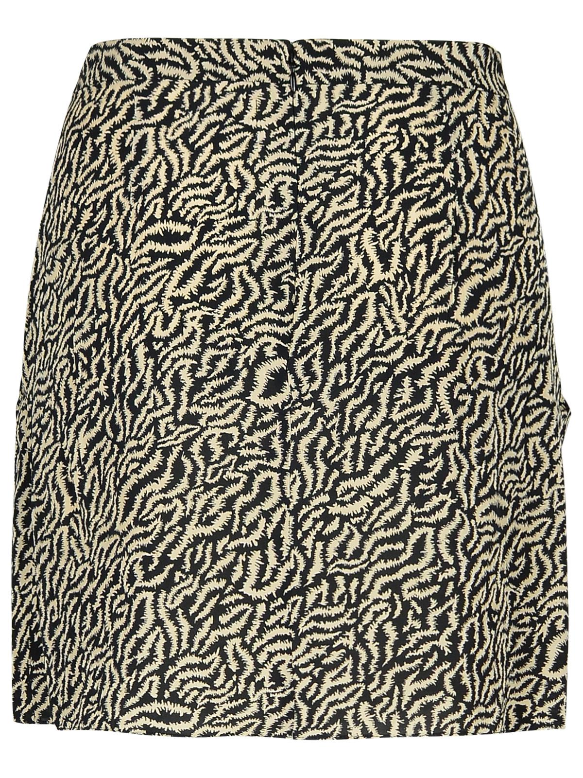 Isabel Marant Etoile 'Violaine' Two-Tone Viscose Miniskirt Women