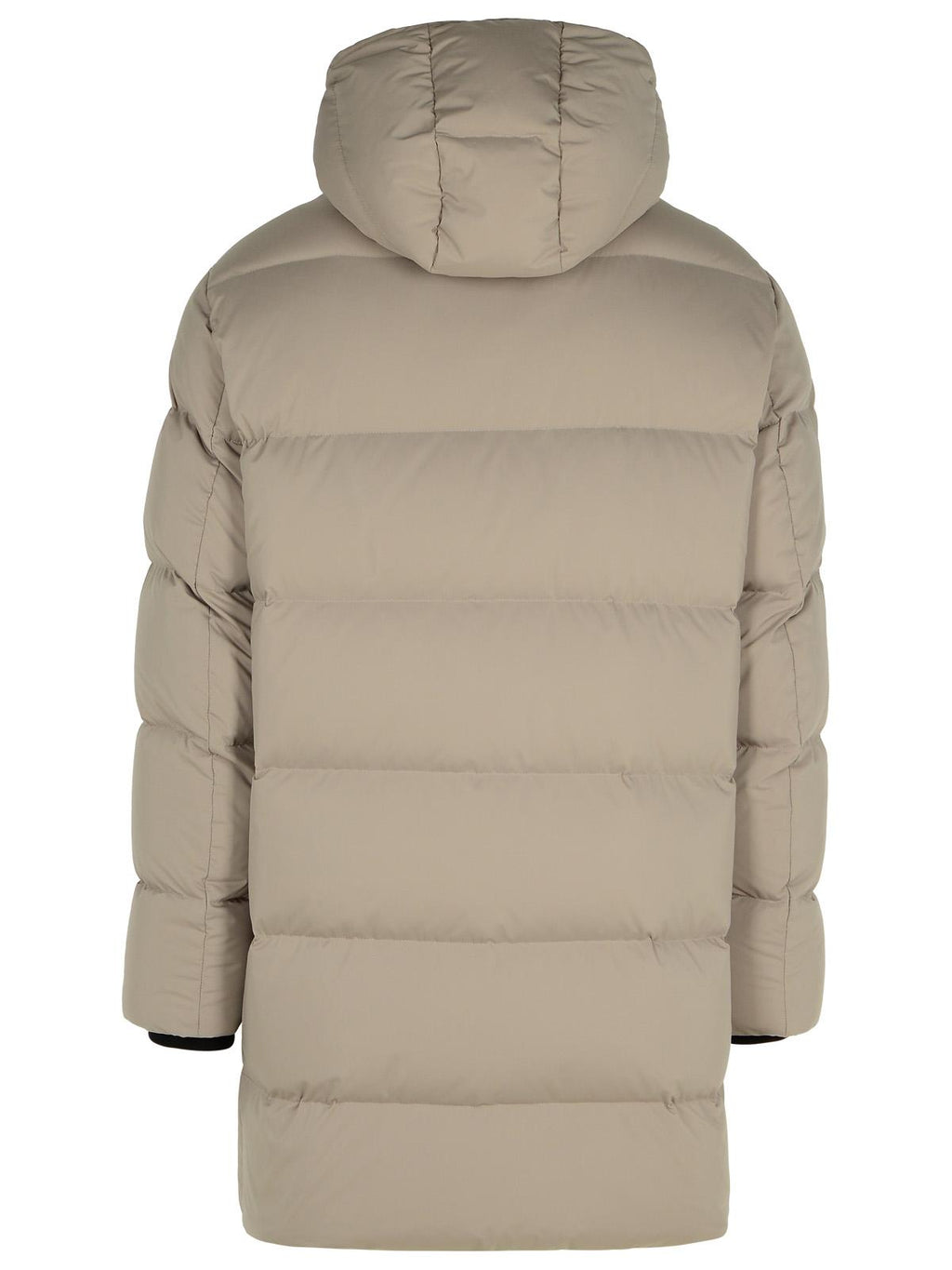 Fay Beige Polyester Down Jacket Men