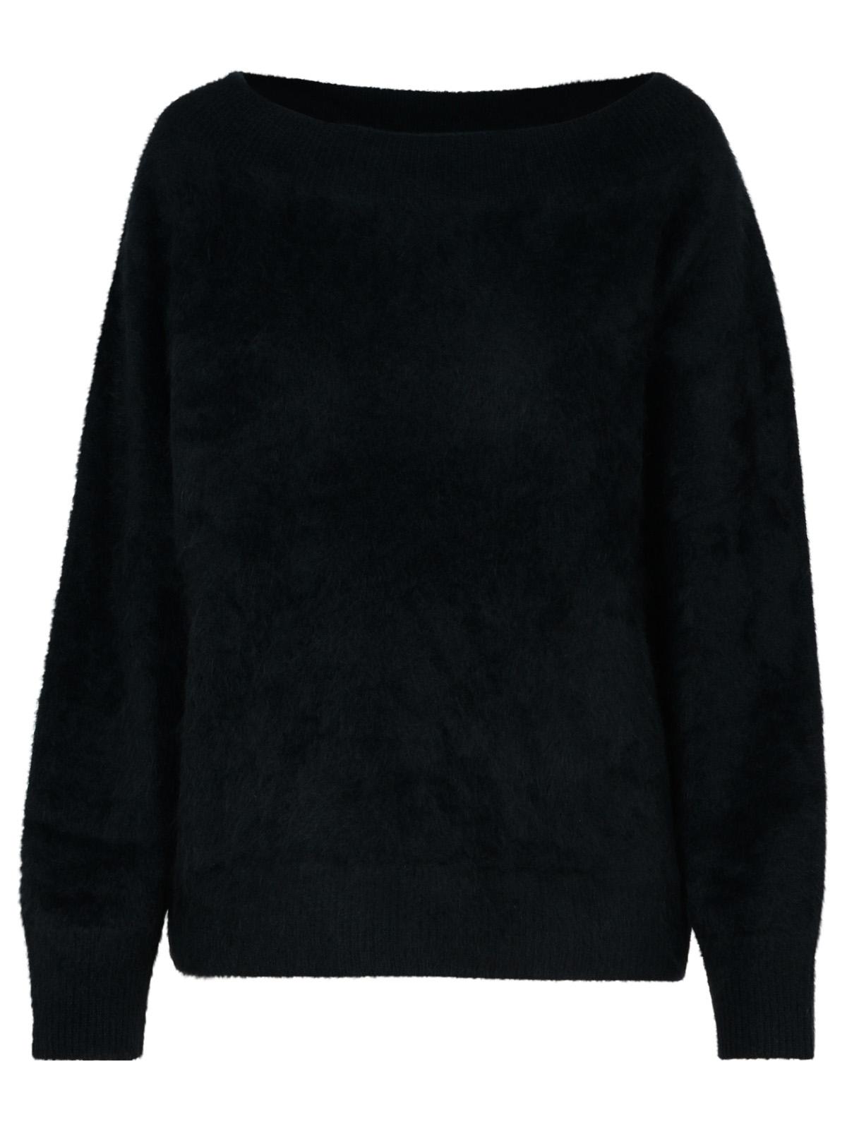 Lisa Yang 'Kamila' Black Cashmere Sweater Women