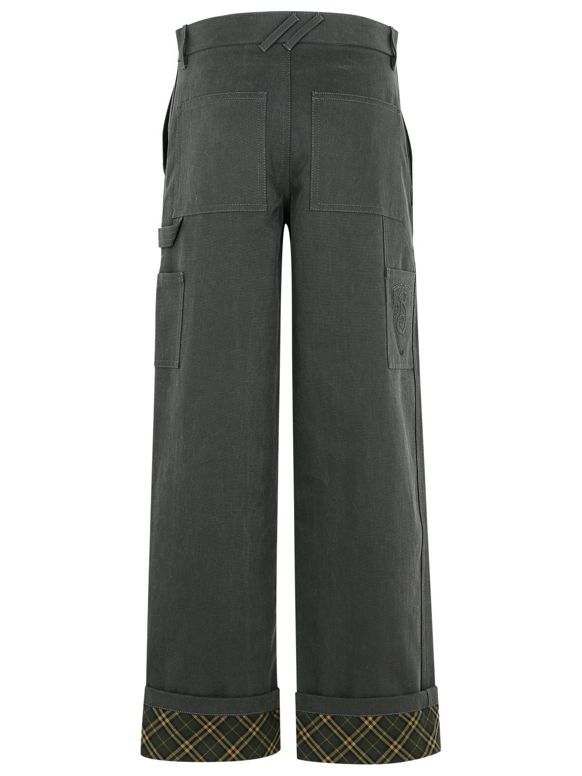 Burberry Black Cotton Jeans Men