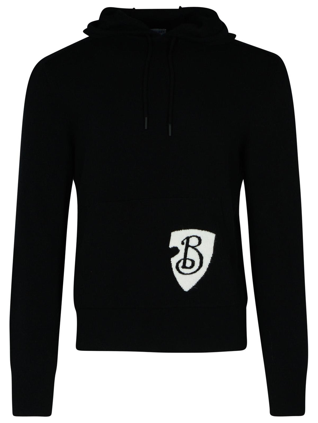 Burberry Black Wool Blend Sweatshirt Men