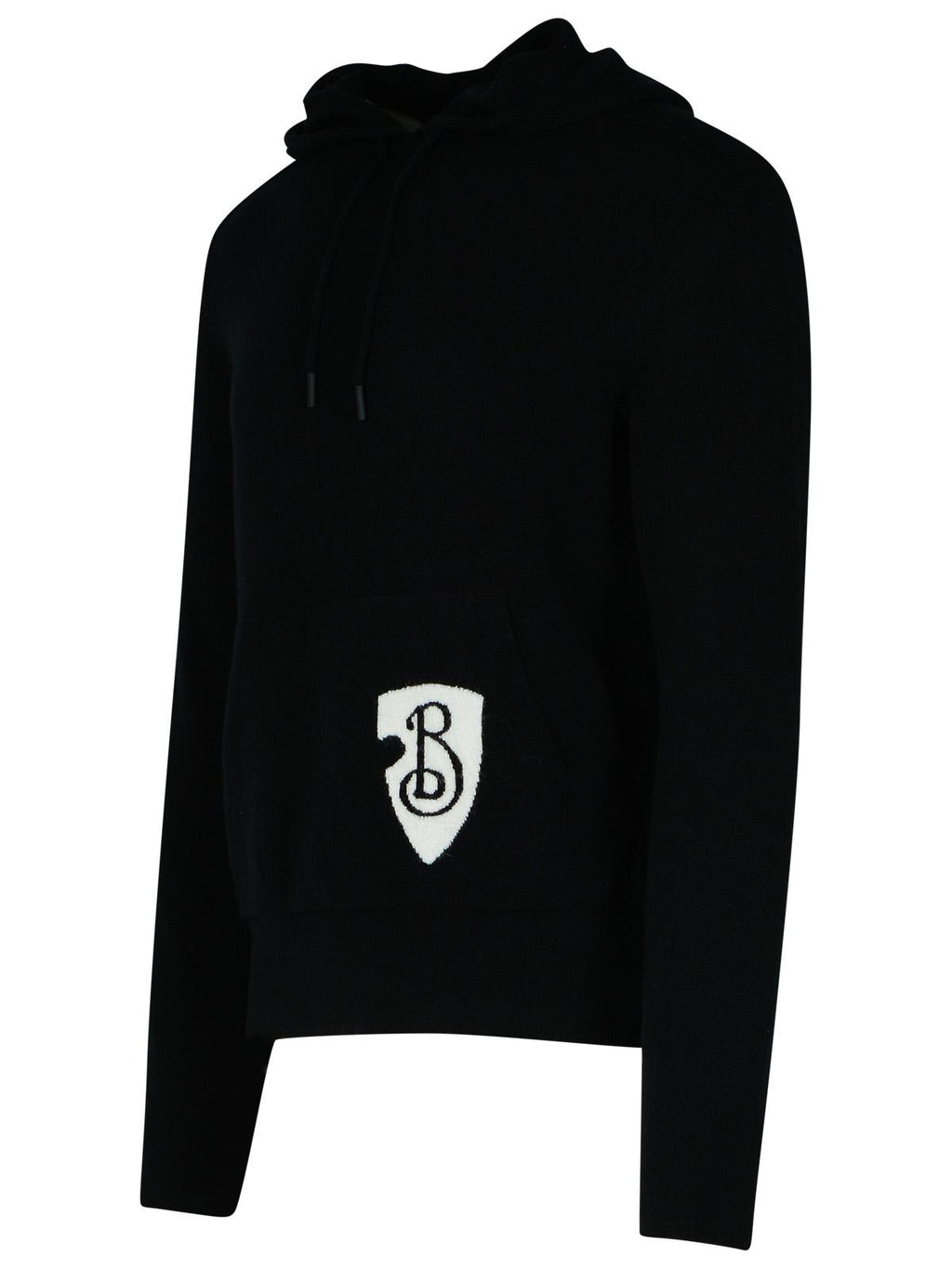 Burberry Black Wool Blend Sweatshirt Men