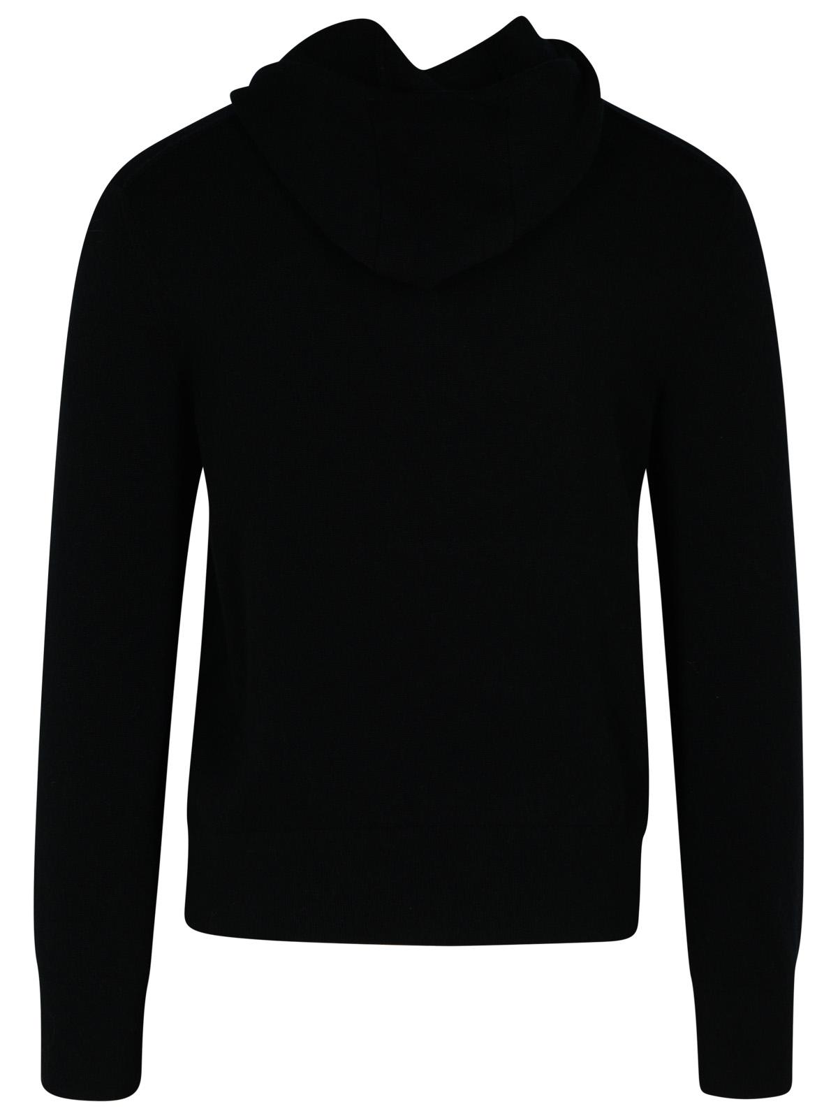 Burberry Black Wool Blend Sweatshirt Men