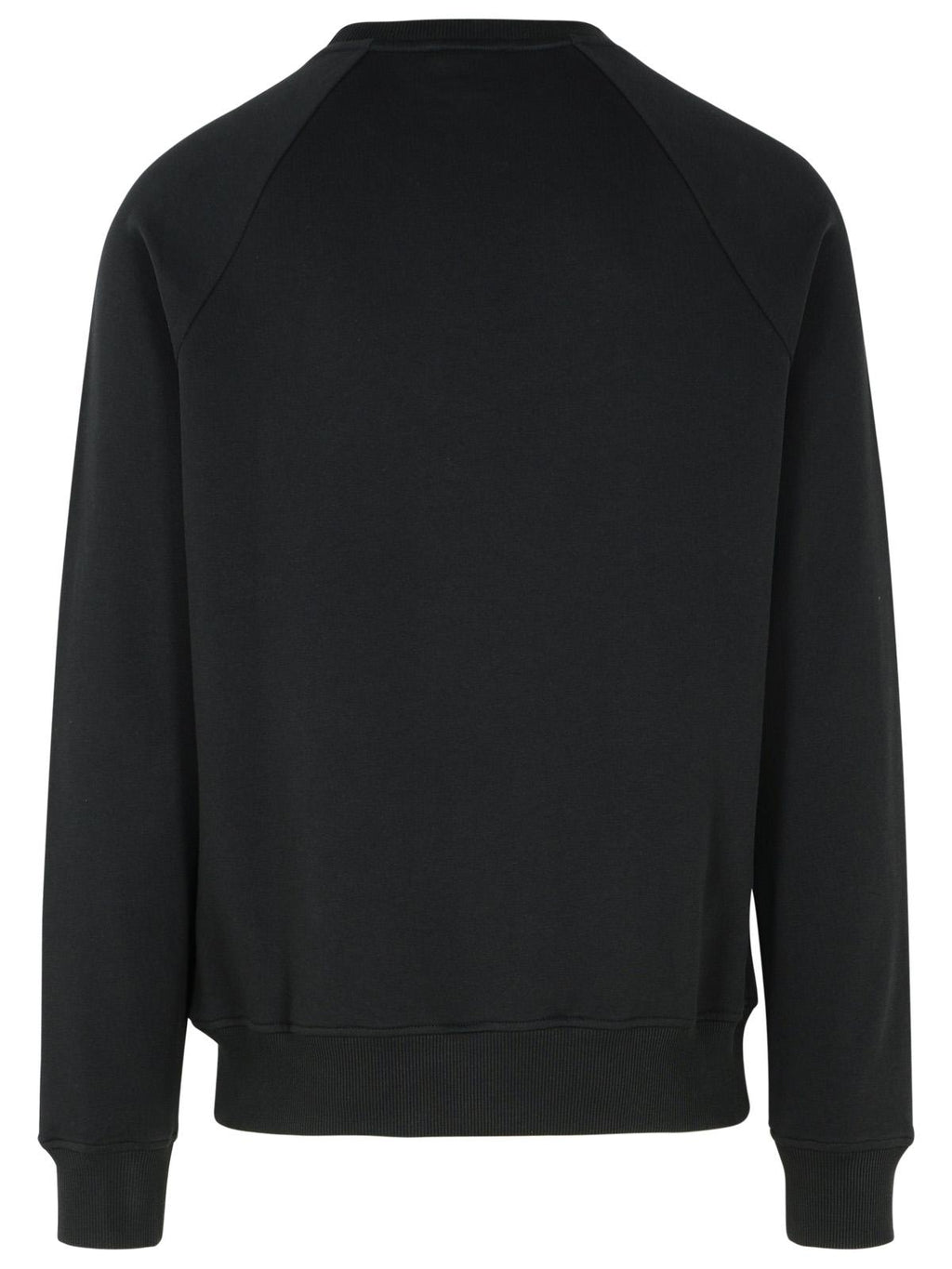 Balmain Black Cotton Sweatshirt Men