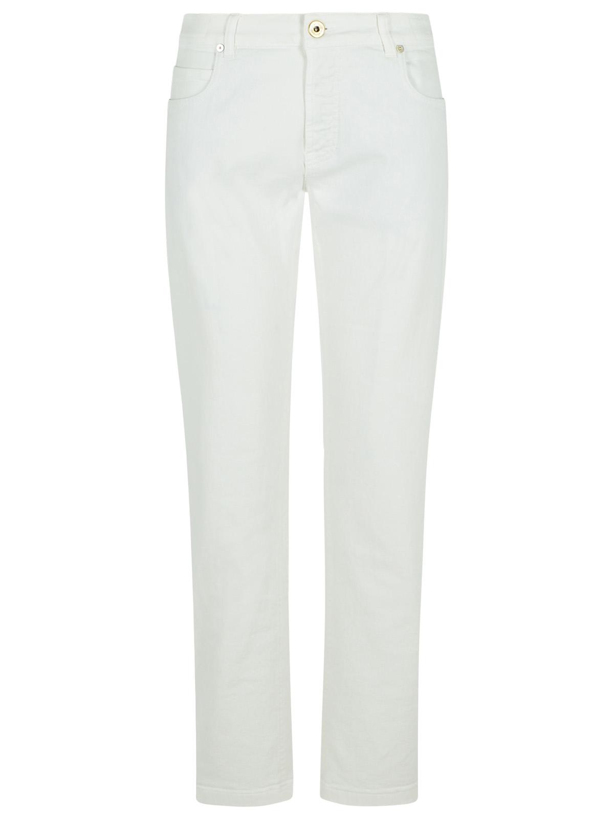 Eleventy White Cotton Pants Men