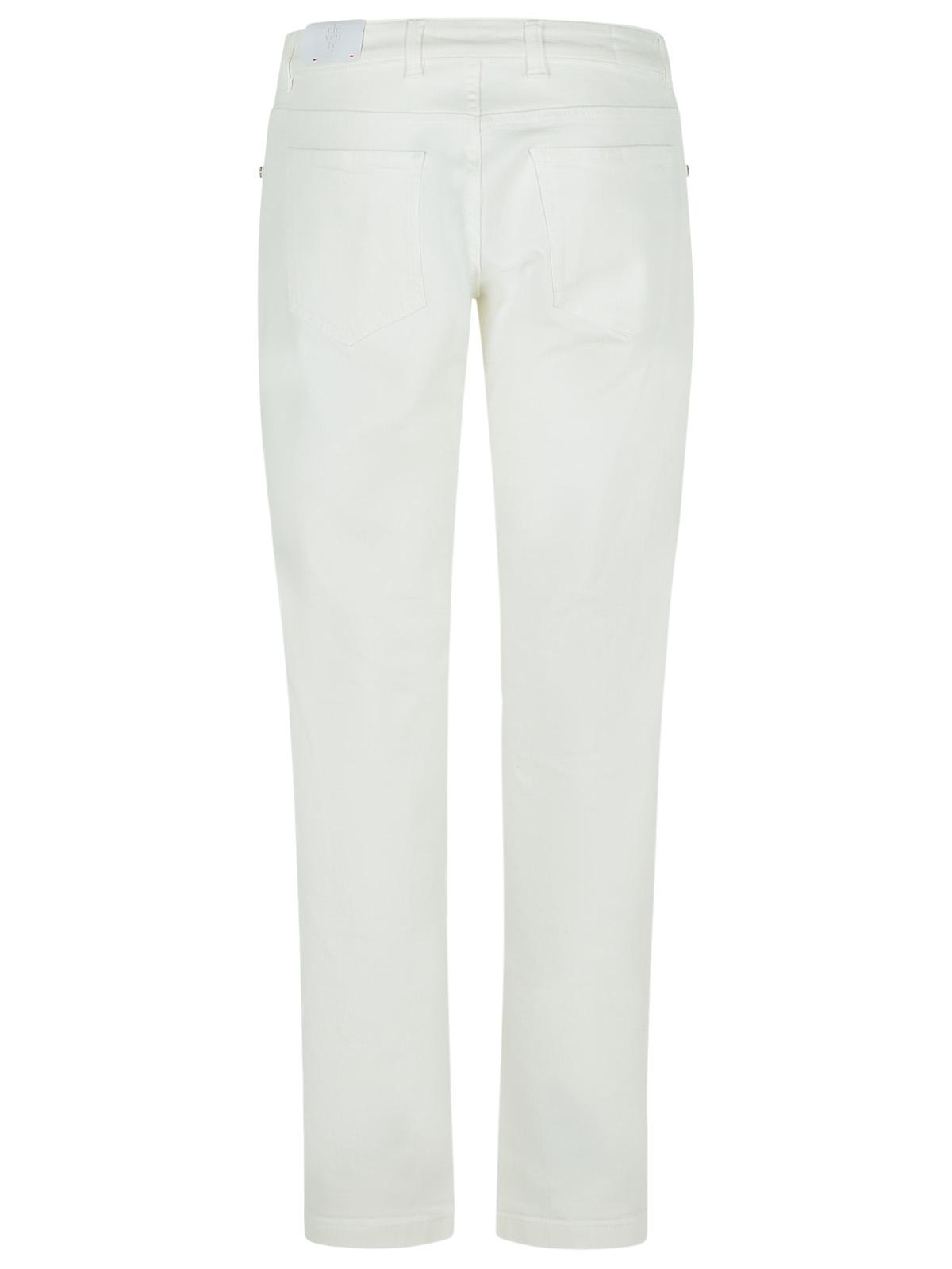 Eleventy White Cotton Pants Men
