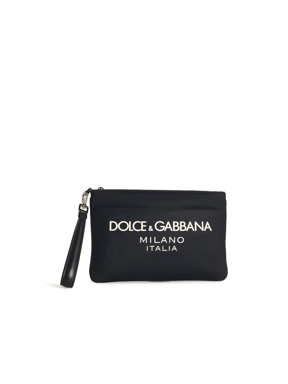 Dolce & Gabbana Black Nylon Beauty Men