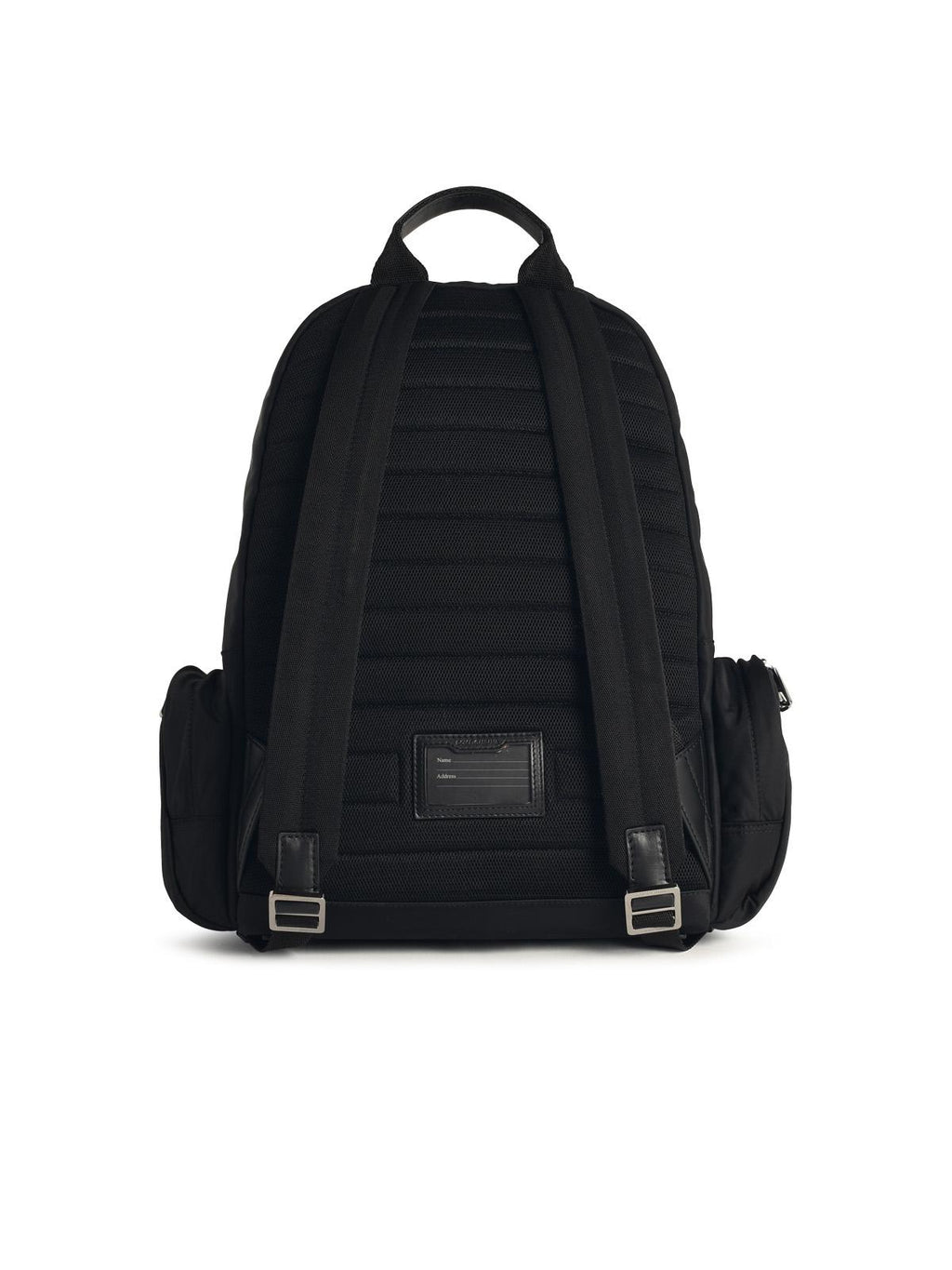 Dolce & Gabbana Black Nylon Blend Backpack Men
