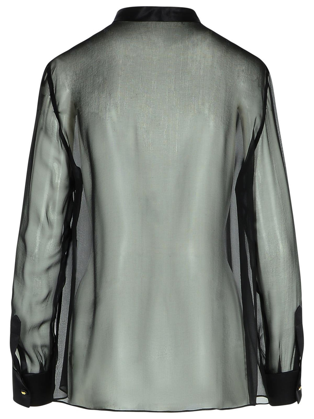 Dolce & Gabbana Black Silk Shirt Women