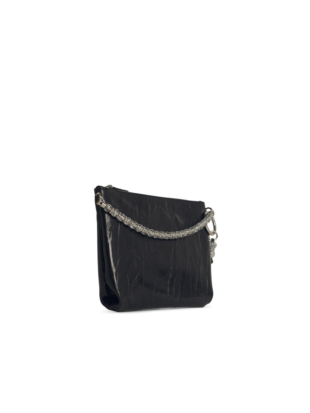 Jimmy Choo 'Callie' Black Leather Bag Women
