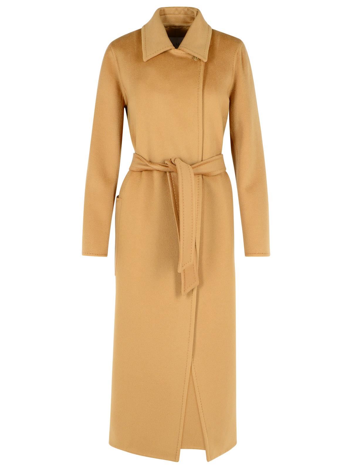 Max Mara 'Artur' Beige Cashmere Coat Women